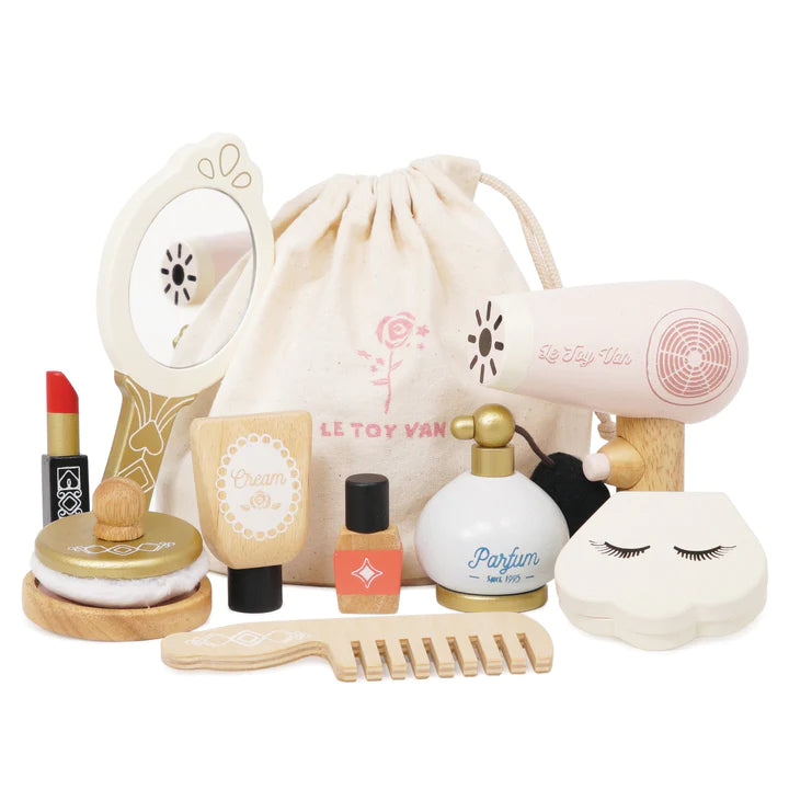 Star Beauty Bag Wooden Makeup Set