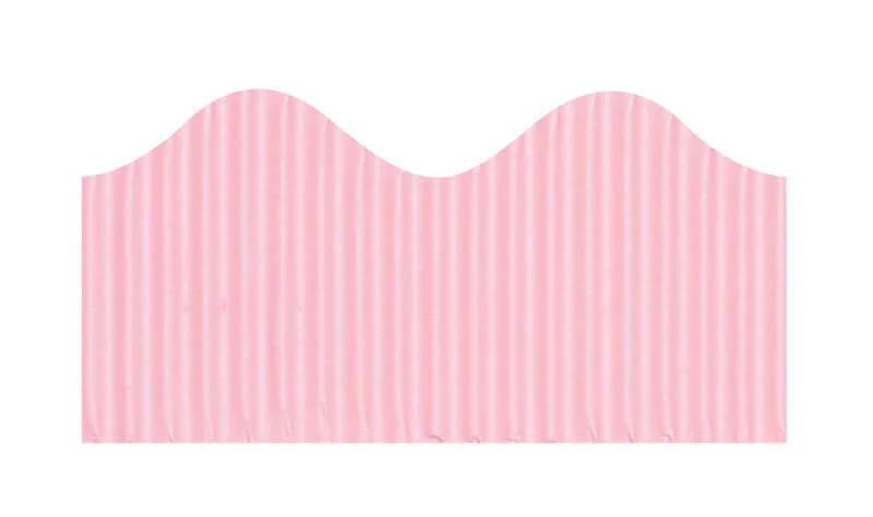 Bordette® Decorative Border, Pink 2-1/4" x 50' (Pacon)