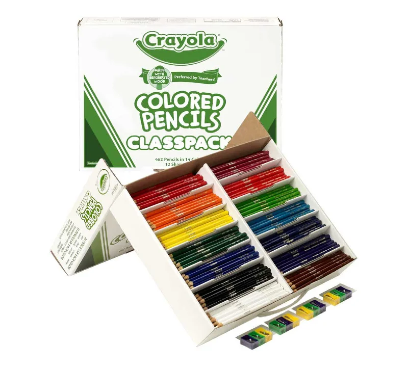 Crayola Colored Pencil Classpack, 14 Colors, 462 Count (Crayola)