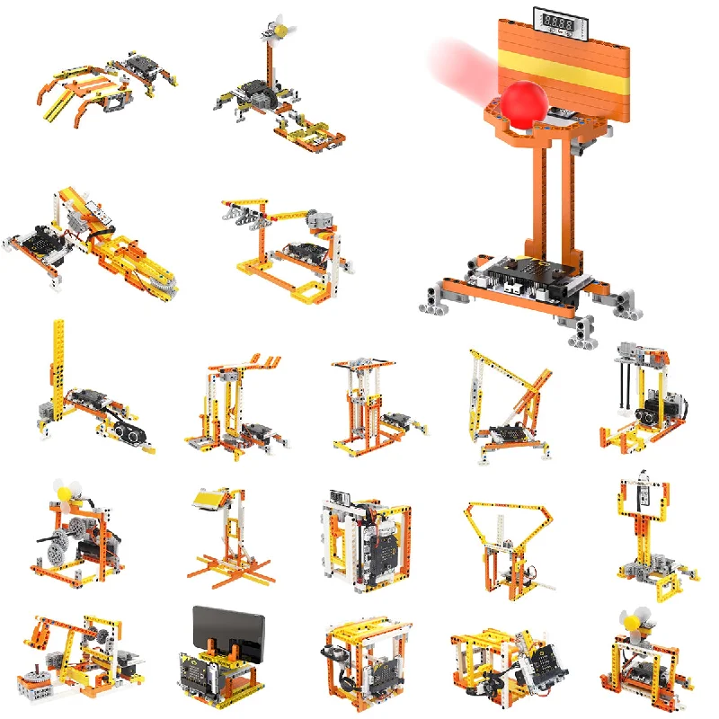 DaDa:bit  DIY Building Blocks Kit with 200+ Structural Parts for Building Inventions