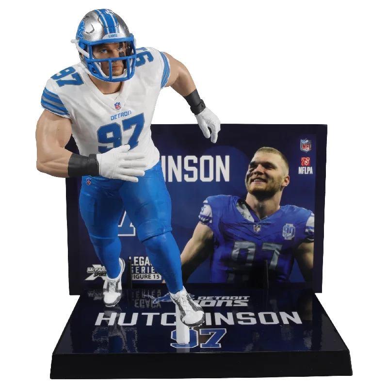 Detroit Lions NFL Aiden Hutchinson McFarlane Action Figure | White Jersey Chase