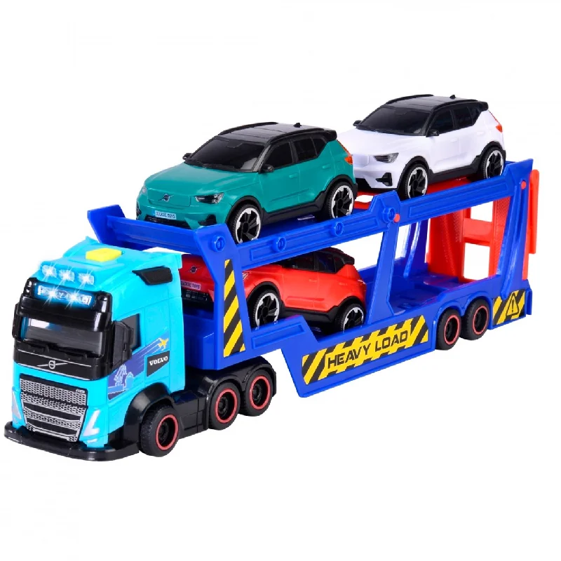 Dickie Toys Volvo FH 16 Car Transporter & Volvo XC40 Recharge