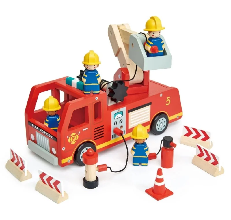 Tender Leaf Toys Fire Engine