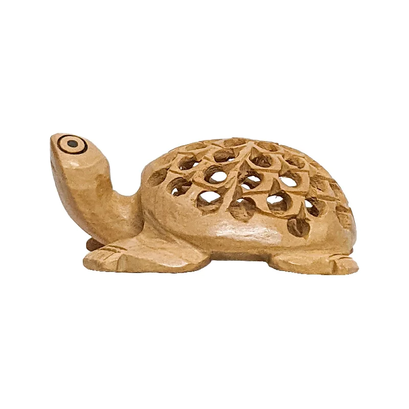 Handmade Wooden Tortoise