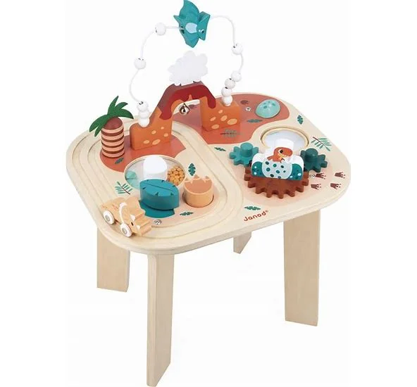 Janod Dino Wooden Activity Table