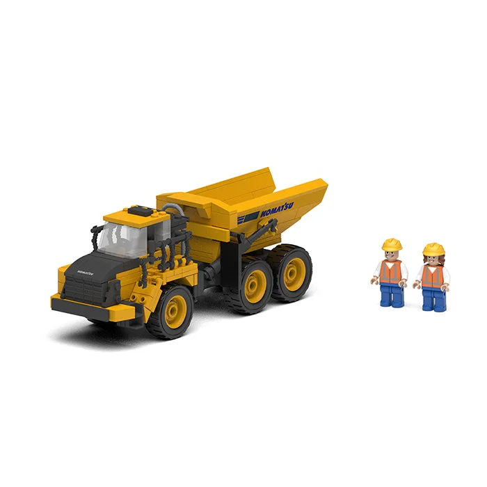 Komatsu Articulated Dump Building Blocks Set - First Gear 90-0548