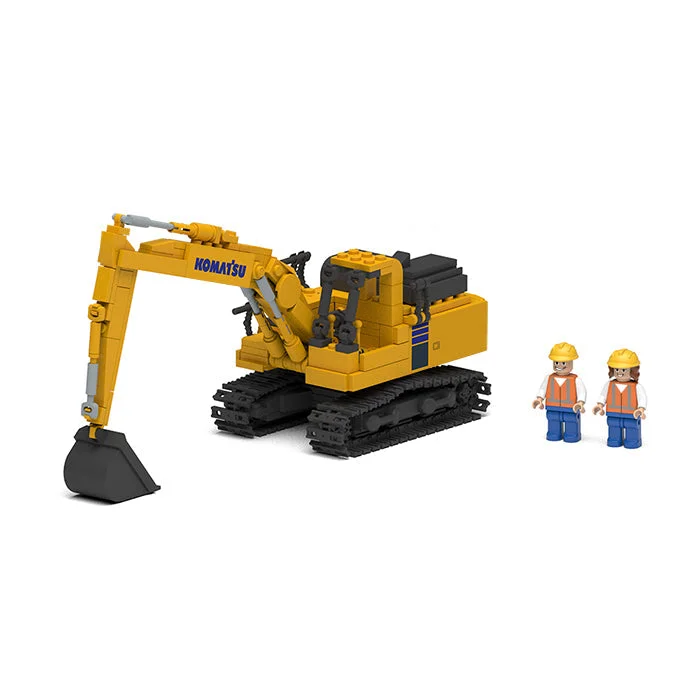 Komatsu Excavator Building Blocks Set - First Gear 90-0552