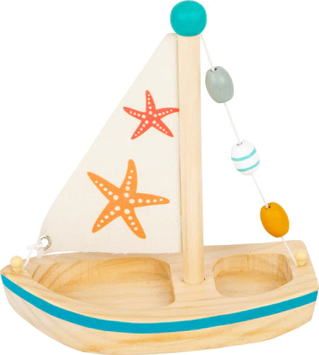 Legler Wooden Starfish Sailboat