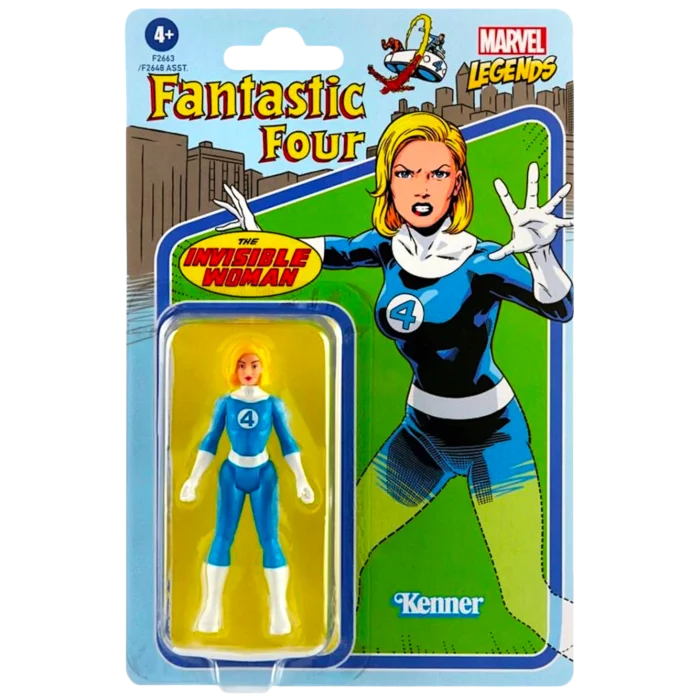 Marvel Legends 3.75 Inch Retro Figure Fantastic Four The Invisible Women