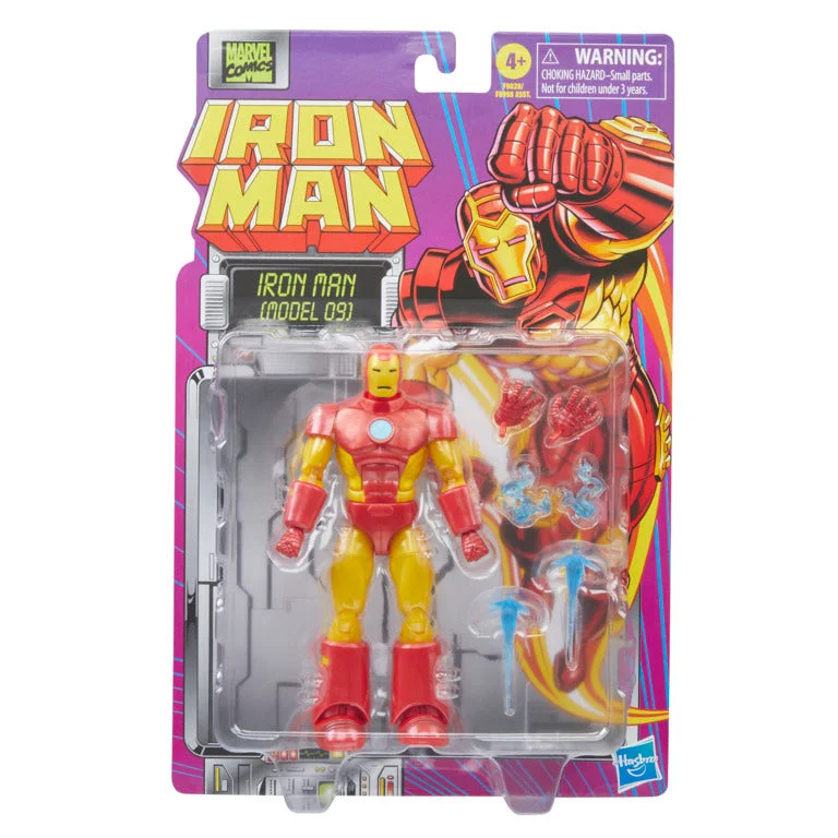 Marvel Legends Retro Iron Man Model 9