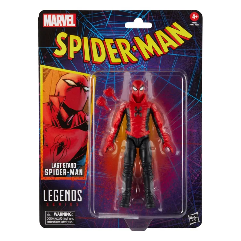 Marvel Legends Spiderman Legends Retro Spider Last Stand