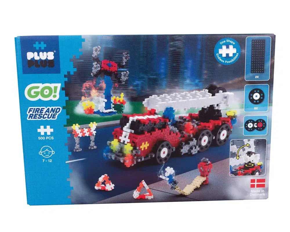 Plus - Plus - Go! Fire and Rescue - 500pcs