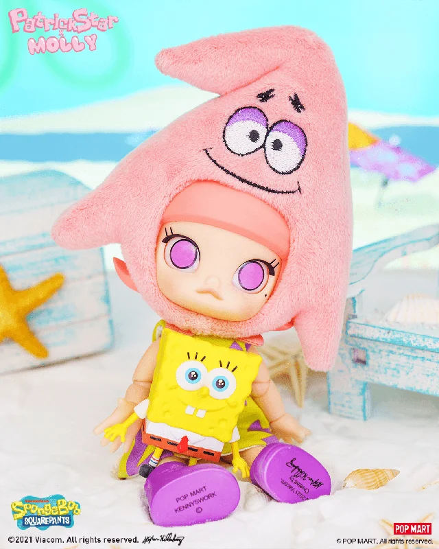 POP MART Molly × Patrick Star Action Figure