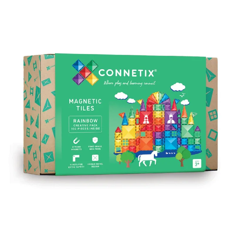 Connetix Rainbow Creative Pack 102pc