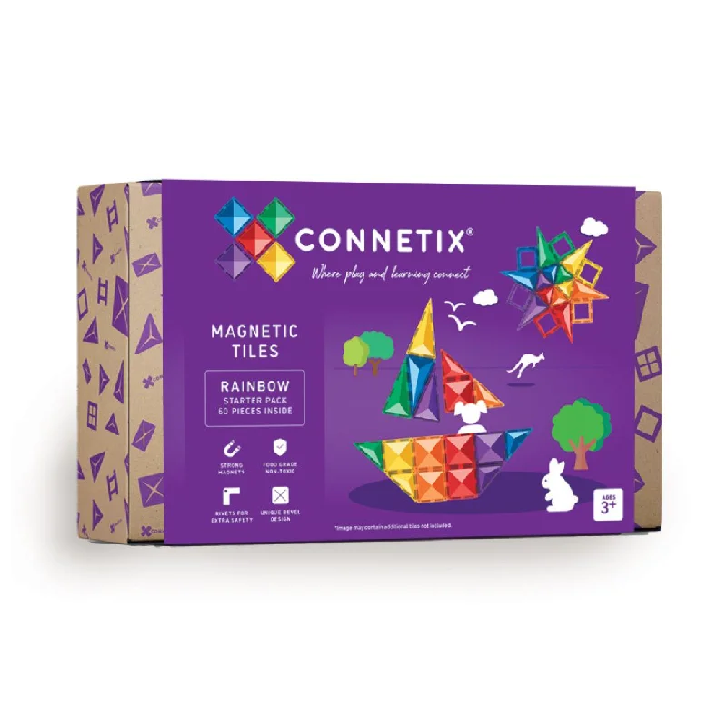 Connetix Rainbow Starter pack 60pc