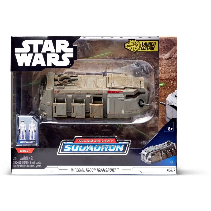 Star Wars Micro Galaxy Squadron 6 Inch Vehicle & Figure 0019 Imperial Troop Transport