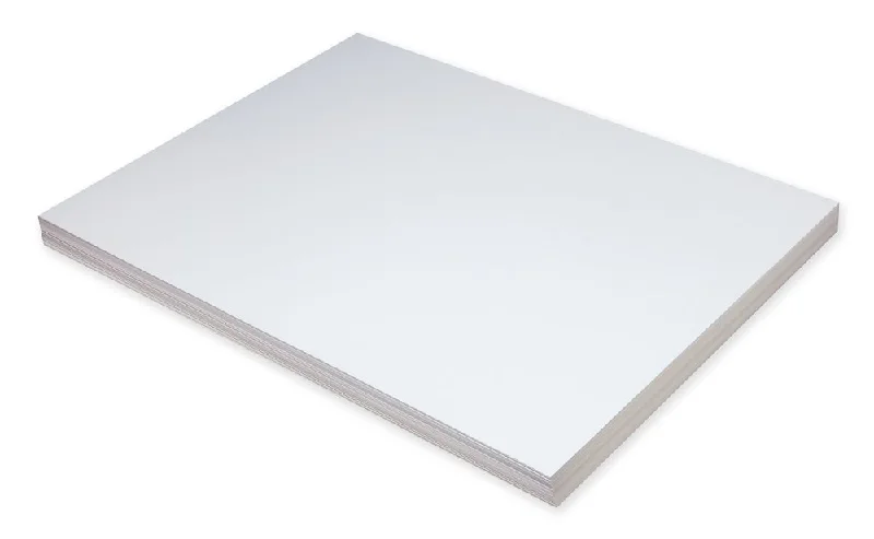 Tagboard, Heavyweight, 12" x 18", White 100 Sheet Pack (Pacon)