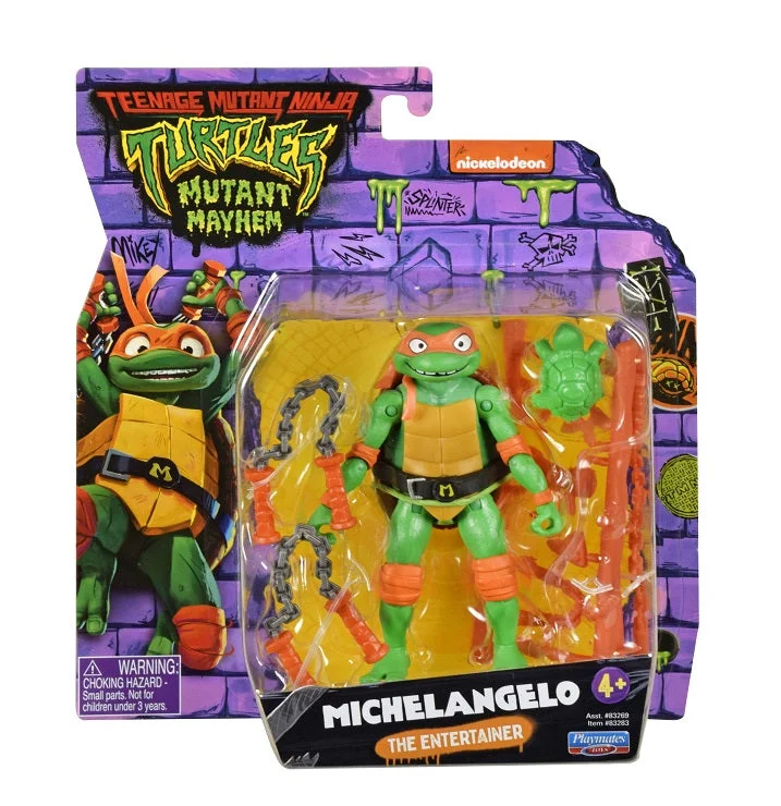 Teenage Mutant Ninja Turtles: Mutant Mayhem Basic Figure - Michaelangelo