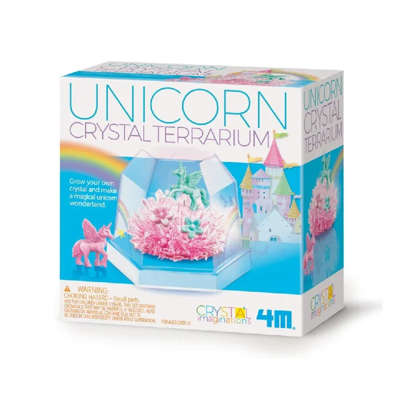 4M Crystal Growing - Unicorn Crystal Terrarium