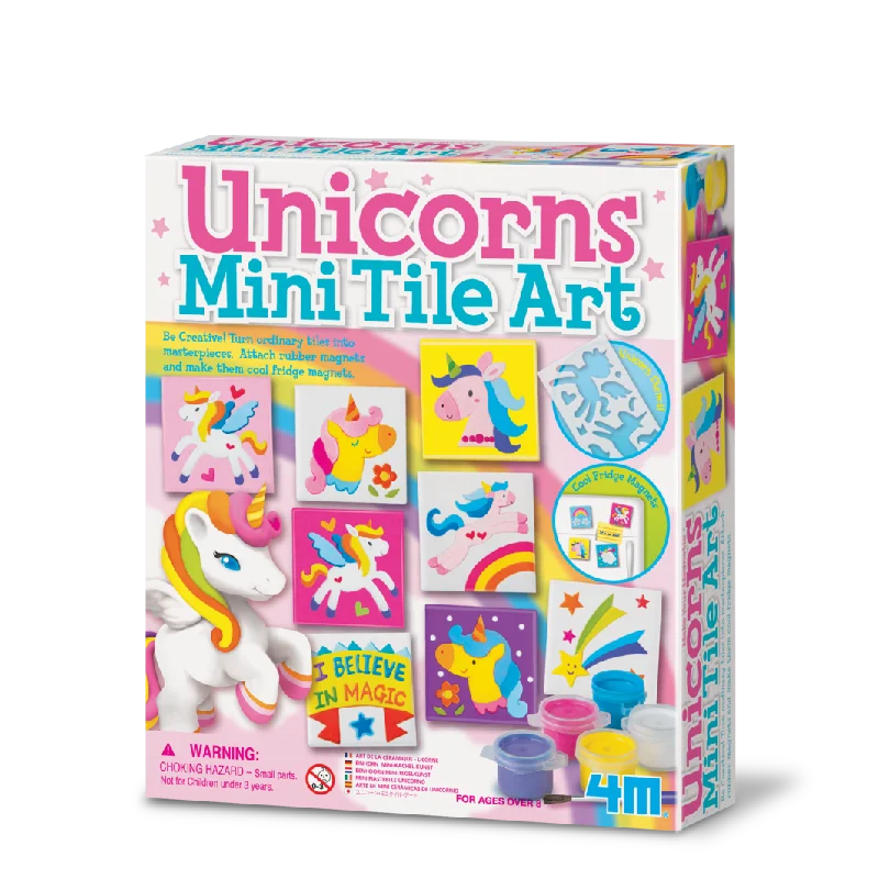 4M Unicorn Mini Tile Art