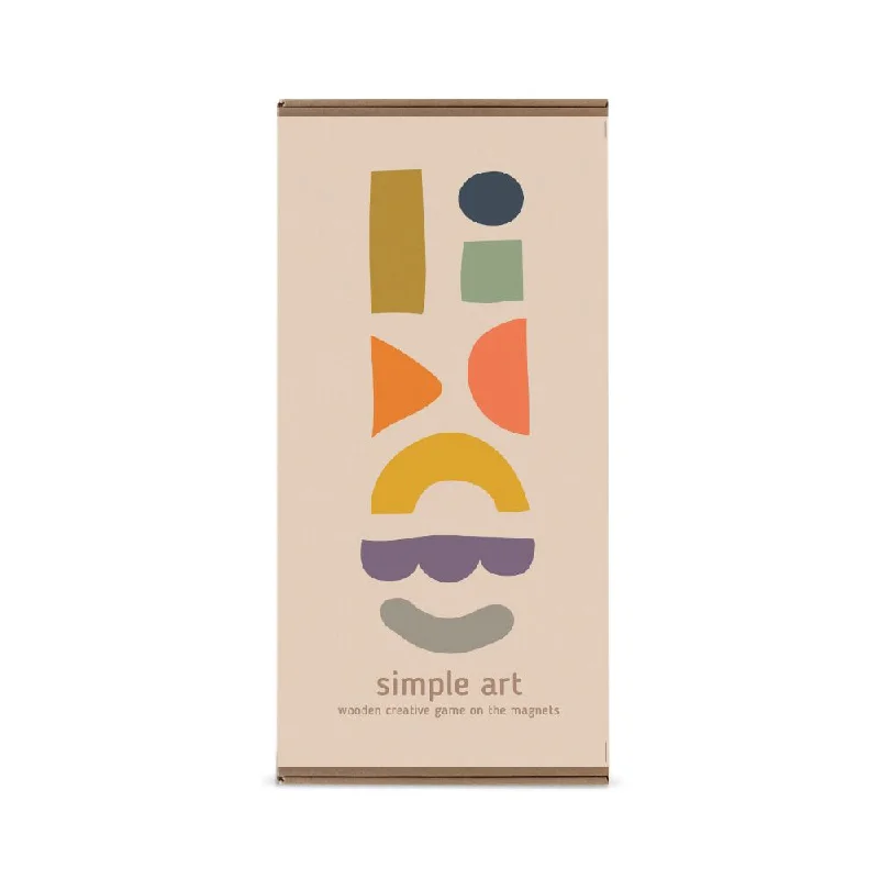 babai Wooden Creative Game On The Magnets "Simple Art"