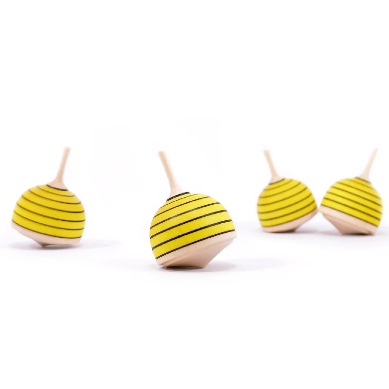 Bee Spinning Top - Wooden Spinning Top - Mader