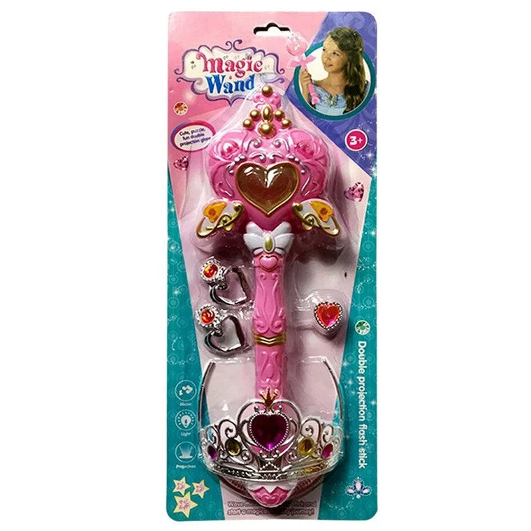 Princess Wand, 5pc, Asstd