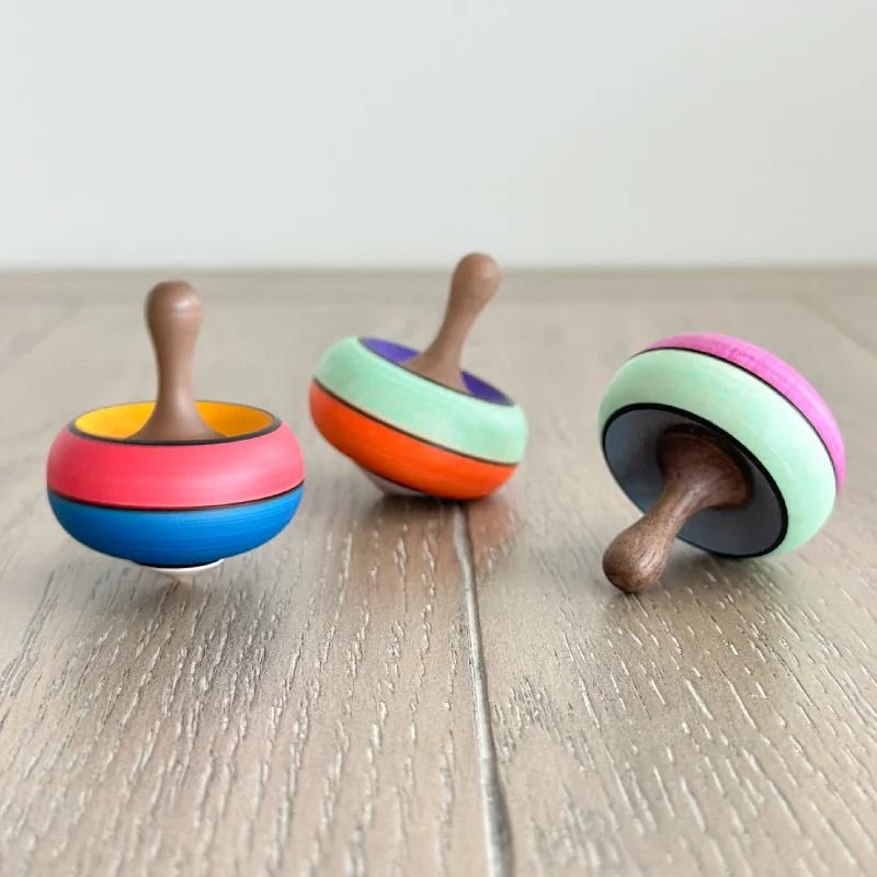 Confetti Wooden Spinning Top - Mader