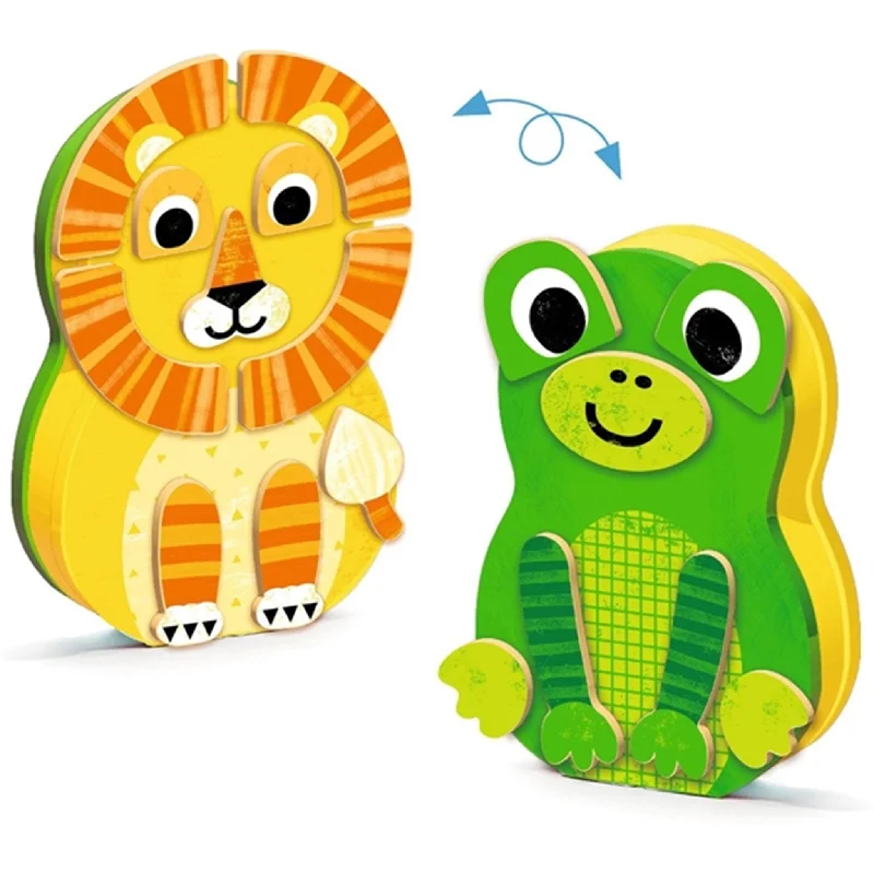 Djeco Wooden Magnetic Play Zanimals