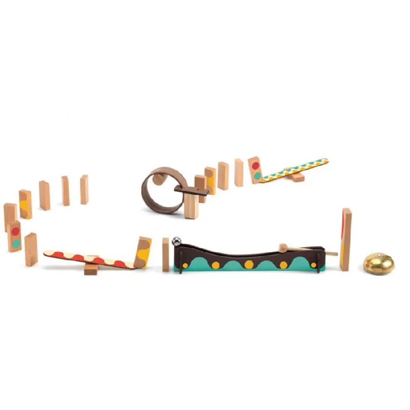 Djeco - Zig & Go Action Reaction 25 piece set