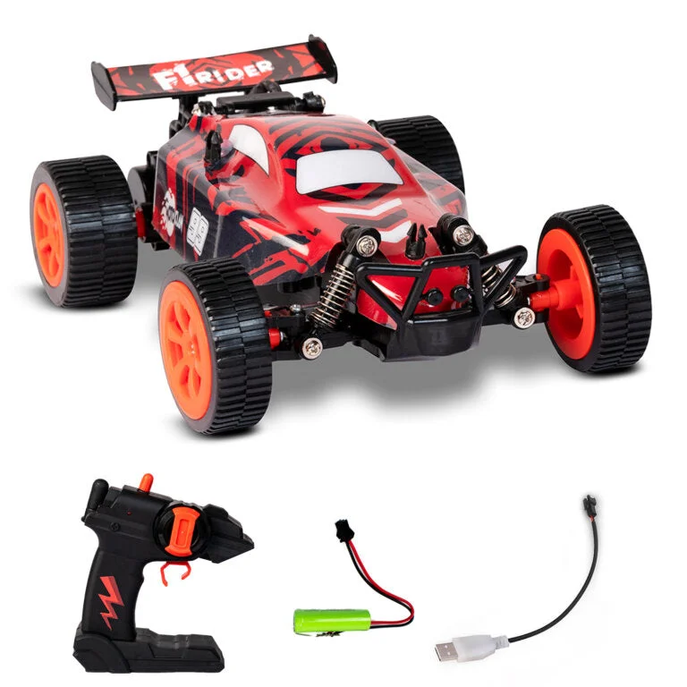 Drive & Drift F1 Rider 1:18 Scale Car (Remote Control) - Red