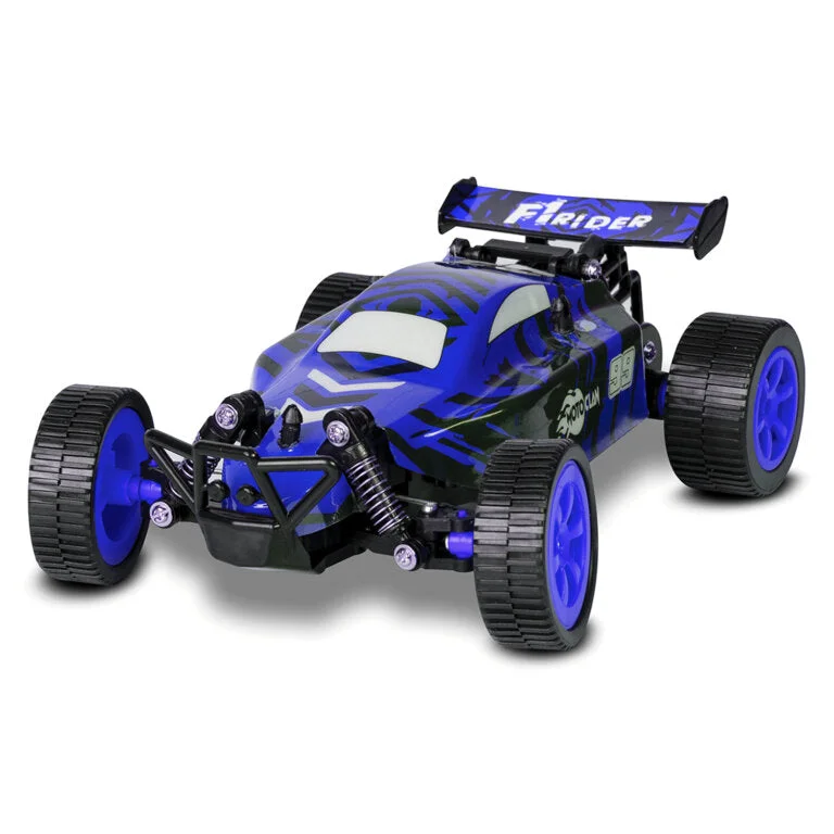 Drive & Drift F1 Rider 1:18 Scale Car (Remote Control Racing Car) - Blue