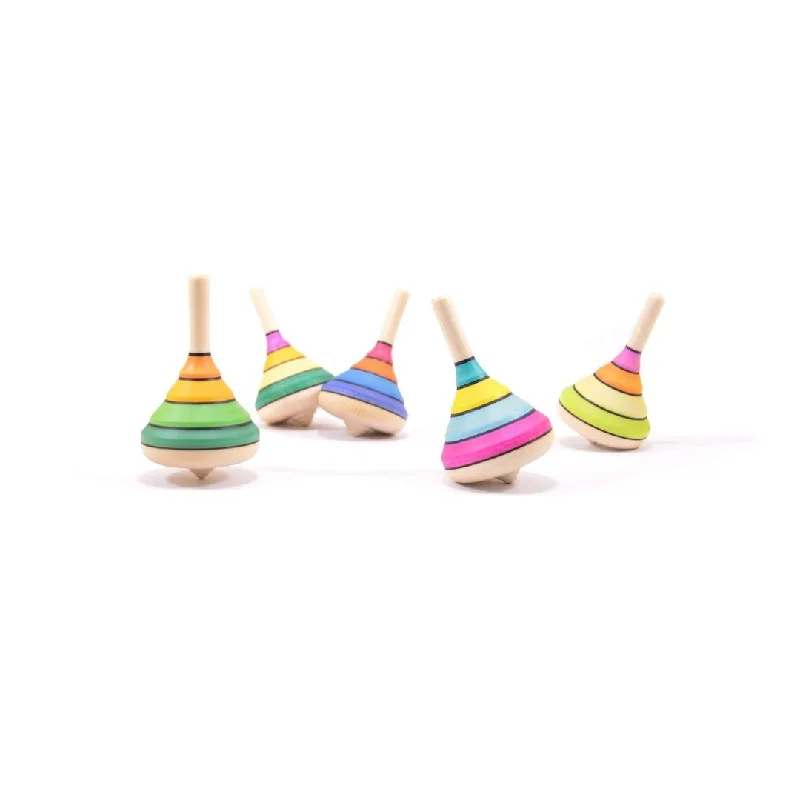 Harlekin Spinning Top - Wooden Spinning Top - Mader