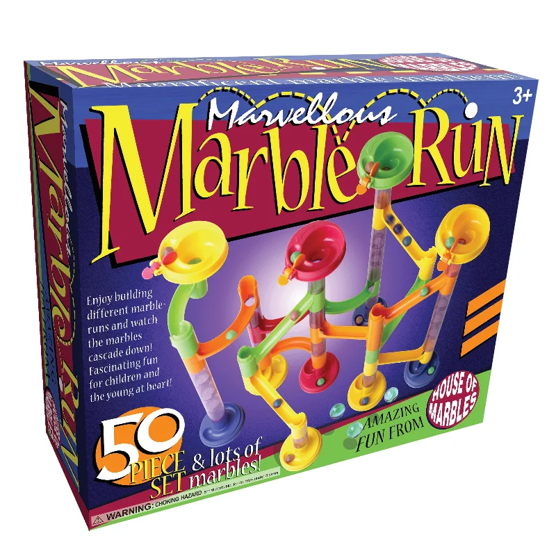 Marvellous Marble Run - 50 Piece Set