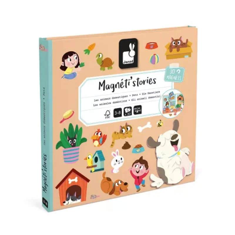 Janod Magnetic Stories – Pets