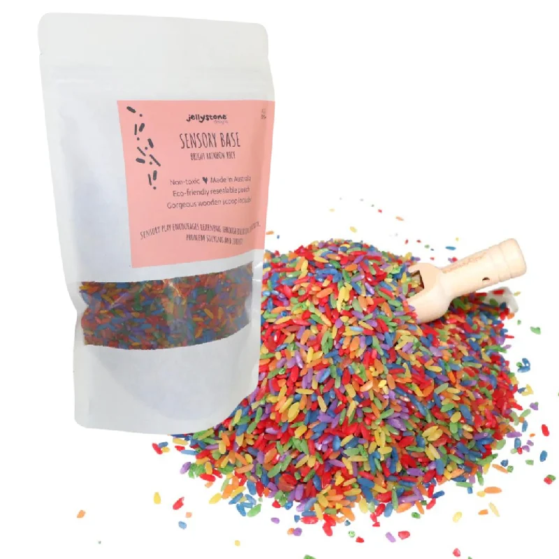 Sensory Rainbow Rice