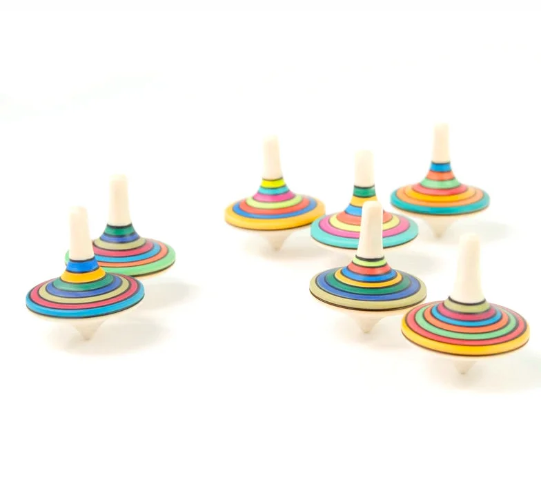 Large Rallye Stripes Spinning Top - Mader