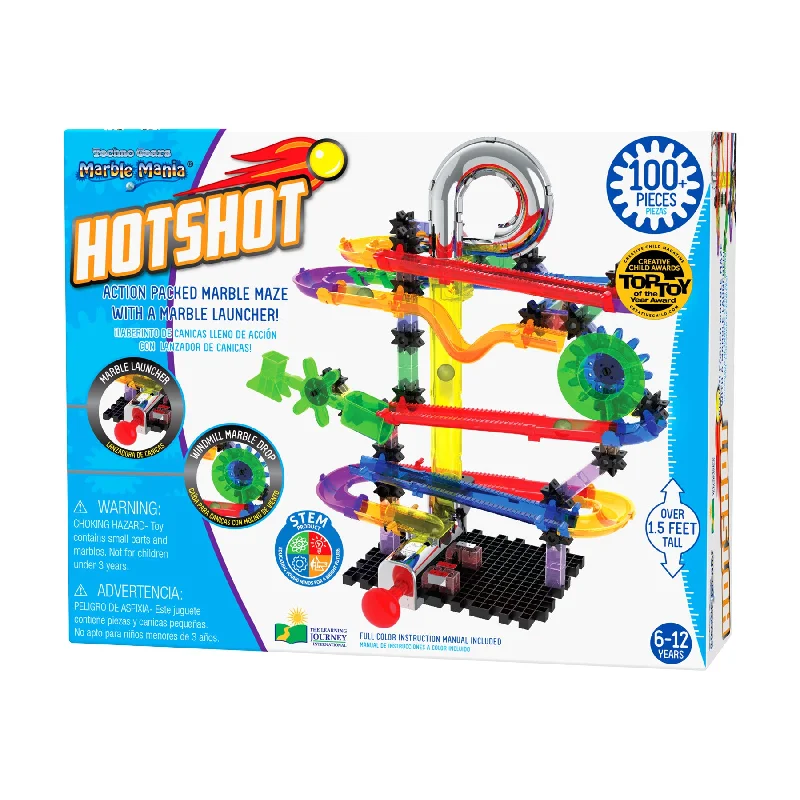 Techno Gears Marble Mania - HotShot: 100+ Pcs