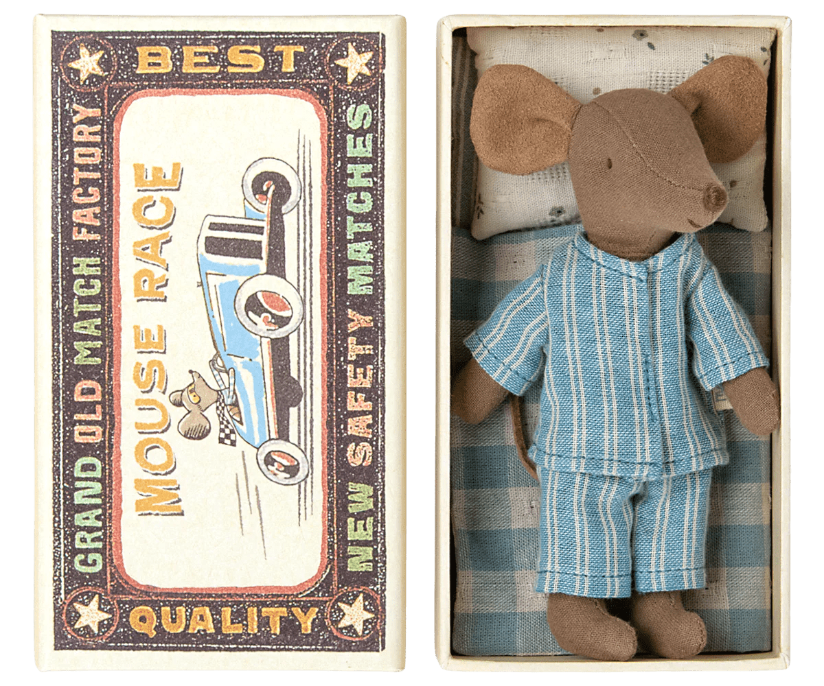 Maileg: Big Brother Mouse in Matchbox