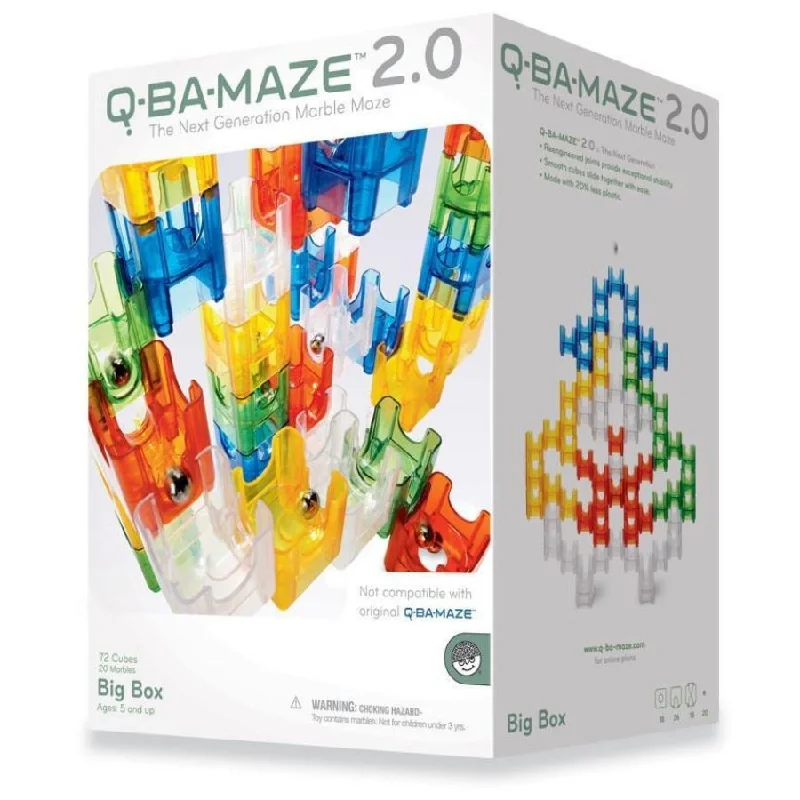 Mindware - Q-BA-MAZE 2.0: Big Box Marble Run