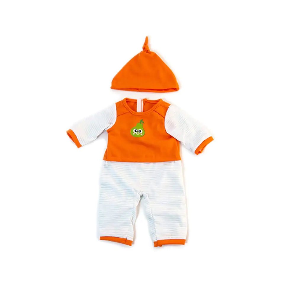 Miniland: Cold Weather Orange Pyjamas Dolls Clothes Set 38cm