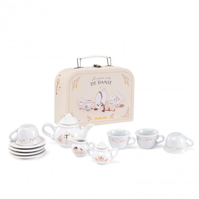 Moulin Roty: Ceramic Tea Set - La Petite Ecole De Danse