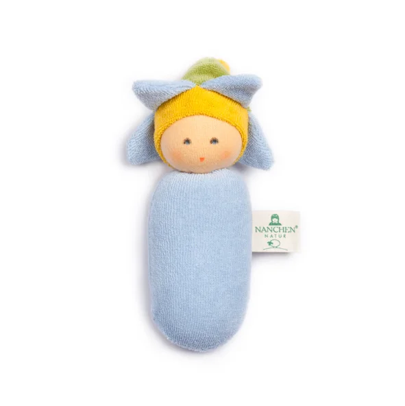 Sale Nanchen Natur Organic Flower Doll, Forget-Me-Not