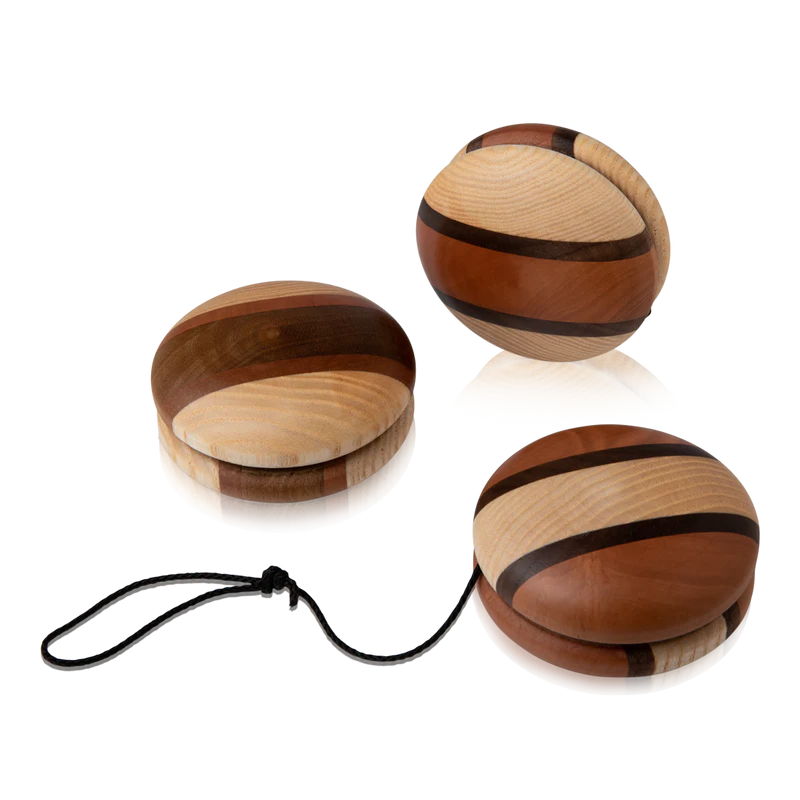 Natural Yo-Yo - 3 Tone Wooden Yoyo - Mader