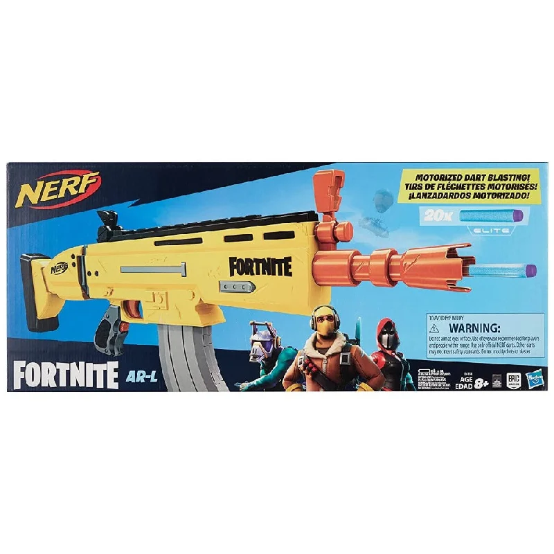 Original Nerf Fortnite AR-L Elite Dart Blaster with 20 Darts by Hasbro