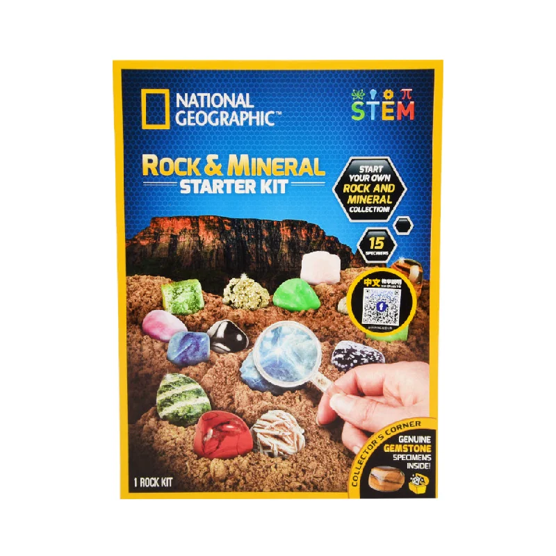 NG ROCK & MINERAL STARTER KIT