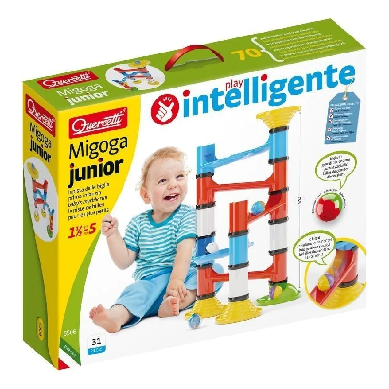 Quercetti Migoga Junior Marble Run 31 Pieces