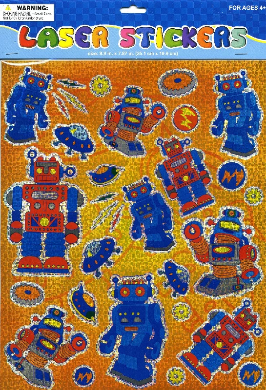 Robot Laser Stickers