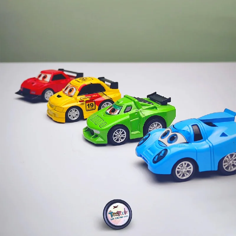 Super Cars -  4 Car Pack of Die Cast Vehicles