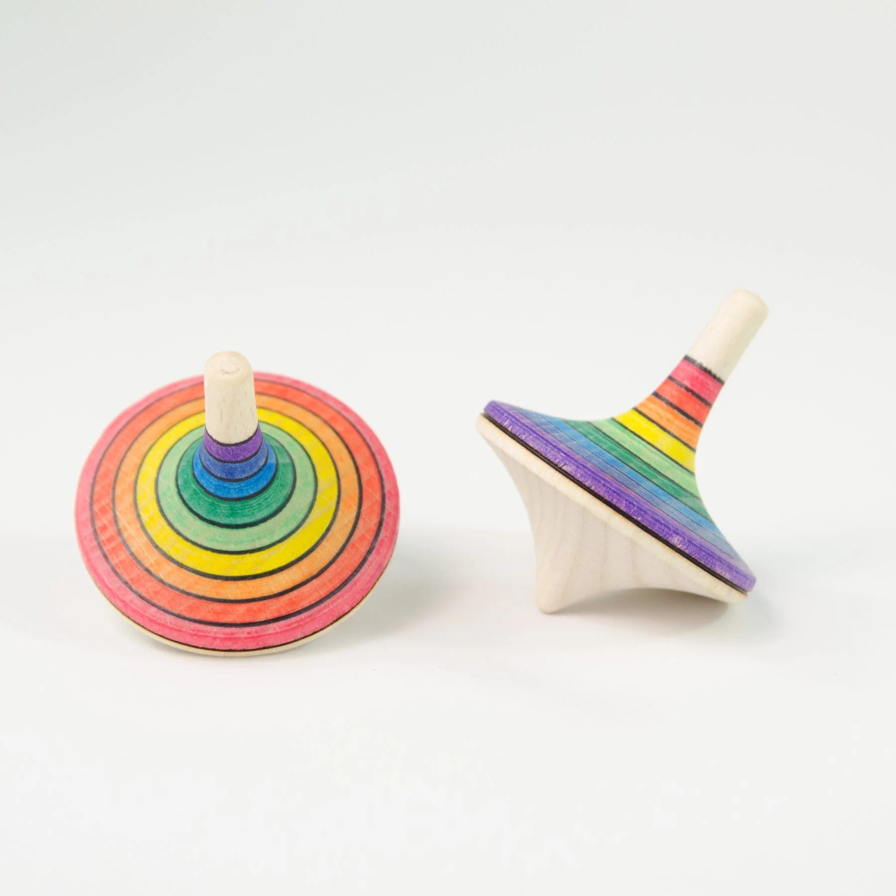 Small Rallye Spinning Top - Rainbow - Mader